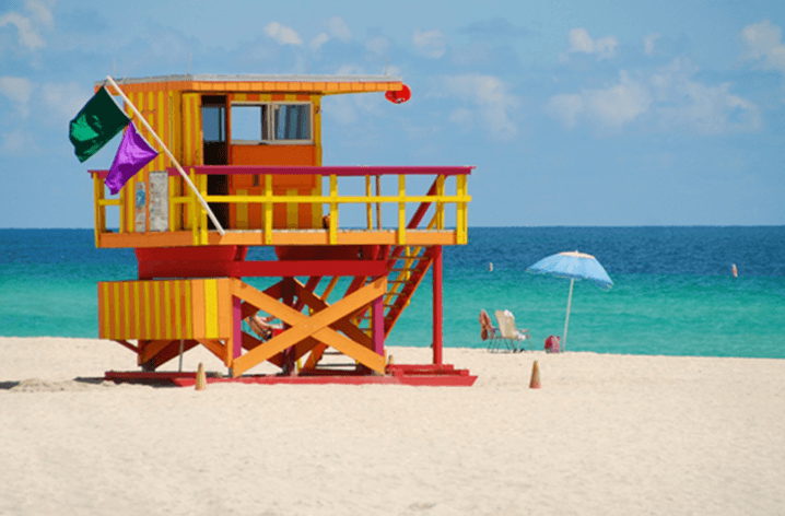 miami beach lifeguard stand